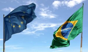 bandeira brasil e europa